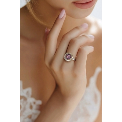 Ezüst gyűrű 59-es méret (R2167CAM_2I)